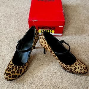 Vaneli Calf Fur Heels